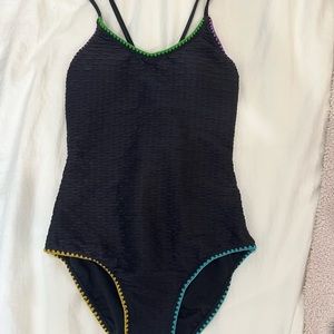 girls limeapple one piece swimsuit